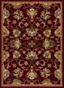 Crown 5'2 x 7'2 Traditional Medallion Red area rug by Mod-Arte additional picture 2