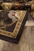 Crown 5'2 x 7'2 Traditional Medallion Brown area rug by Mod-Arte additional picture 3