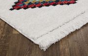 2'3x 7'2 Modern Moroccan White area rug additional photo 3 of 3