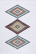 3'9 x 5'2 Modern Moroccan White area rug additional photo 2 of 1