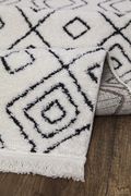 FEZ 2'3x 7'2 Modern Moroccan White area rug by Mod-Arte additional picture 2