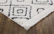 FEZ 2'3x 7'2 Modern Moroccan White area rug by Mod-Arte additional picture 3