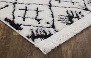 2'3x 7'2 Modern Moroccan White area rug by Mod-Arte additional picture 3