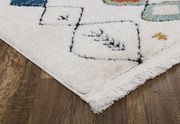 2'7 x 4'7 Modern Moroccan White area rug additional photo 3 of 3
