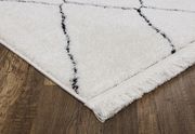 2'7 x 4'7 Modern Moroccan White area rug additional photo 3 of 3
