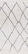2'7 x 4'7 Modern Moroccan White area rug additional photo 4 of 3