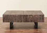 Olive glide coffee table with sliding top by Mod-Arte additional picture 2
