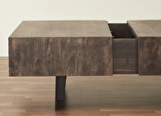 Olive glide coffee table with sliding top by Mod-Arte additional picture 4
