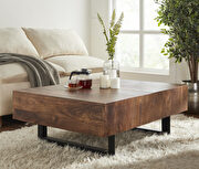 Walnut glide coffee table with sliding top by Mod-Arte additional picture 12