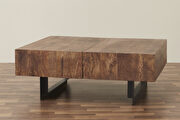 Walnut glide coffee table with sliding top by Mod-Arte additional picture 4