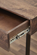 Modern office computer desk in walnut/gray by Mod-Arte additional picture 12