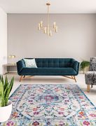 Jewel 5'2 X 7'2 Transitional & Contemporary Medallion & Distressed Ivory area rug by Mod-Arte additional picture 8
