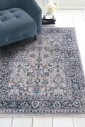 Jewel 7'8 x 10' Transitional & Contemporary  Floral, Bordered Ivory area rug additional photo 3 of 4