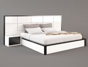 Glossy / Matte white European style king bed by Mod-Arte additional picture 2