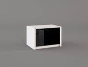 Glossy / Matte white European style nightstand by Mod-Arte additional picture 2