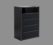 Glossy / Matte gray European style chest by Mod-Arte additional picture 5