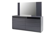 Glossy / Matte gray European style dresser by Mod-Arte additional picture 2