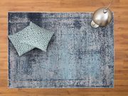 Mirage 7'10 X 10'2'  Modern & Contemporary Abstract Navy/Gray area rug by Mod-Arte additional picture 2