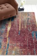 Mirage 5'2 x 7'2 Modern & Contemporary Abstract Multi/Red area rug by Mod-Arte additional picture 4