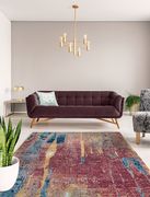 Mirage 5'2 x 7'2 Modern & Contemporary Abstract Multi/Red area rug by Mod-Arte additional picture 6