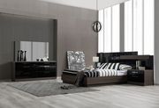 Contemporary black / walnut platform bed by Mod-Arte additional picture 12