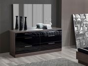 Contemporary black / walnut platform bed by Mod-Arte additional picture 16