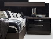 Contemporary black / walnut platform bed by Mod-Arte additional picture 10