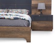 Walnut / Gray contemporary European platform bed by Mod-Arte additional picture 6