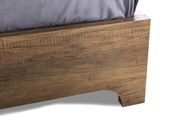 Walnut / Gray contemporary European platform bed by Mod-Arte additional picture 7