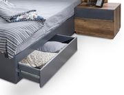 Walnut / Gray contemporary European platform bed by Mod-Arte additional picture 9