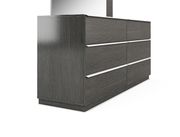 Modern gray European platform bed by Mod-Arte additional picture 3
