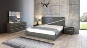Modern gray European platform bed by Mod-Arte additional picture 9