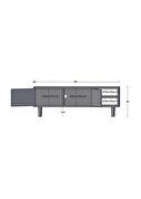 Solid wood contemporary tv stand by Mod-Arte additional picture 7