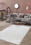 Silky Shag 7'10 x 10'2 Modern & Contemporary Solid White area rug additional photo 5 of 9