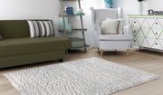 Silky Shag 5'2 x 7'2 Modern & Contemporary Solid White area rug by Mod-Arte additional picture 7