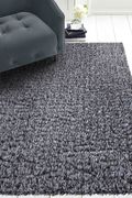 Silky Shag 5'2 x 7'2 Modern & Contemporary Solid Gray area rug by Mod-Arte additional picture 4