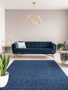 Silky Shag 5'2 x 7'2 Modern & Contemporary Solid Blue area rug by Mod-Arte additional picture 6