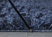 Silky Shag 5'2 x 7'2 Modern & Contemporary Solid Blue area rug by Mod-Arte additional picture 9
