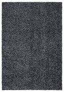 Silky Shag 5'2 x 7'2 Modern & Contemporary Solid Charcoal area rug by Mod-Arte additional picture 10