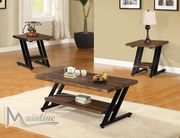 Z-shaped 3pcs coffee table set additional photo 2 of 1