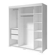 Contemporary wardrobe w/ 3 mirrored doors by Meble additional picture 3