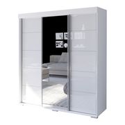 Contemporary wardrobe w/ 1 mirrored door by Meble additional picture 2