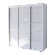 Contemporary wardrobe w/ 3 white doors by Meble additional picture 2
