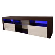 Wall-mounted contemporary TV Stand in black/white by Meble additional picture 5
