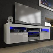 Wall-mounted contemporary TV Stand in white by Meble additional picture 6