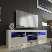 Wall-mounted contemporary TV Stand in white by Meble additional picture 7