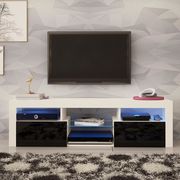 Wall-mounted contemporary TV Stand in white/black by Meble additional picture 3