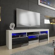 Wall-mounted contemporary TV Stand in white/black by Meble additional picture 7