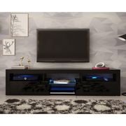 Wall-mounted floating TV Stand in black by Meble additional picture 4