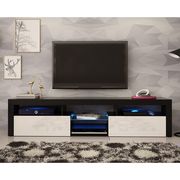 Wall-mounted floating TV Stand in black/white by Meble additional picture 3